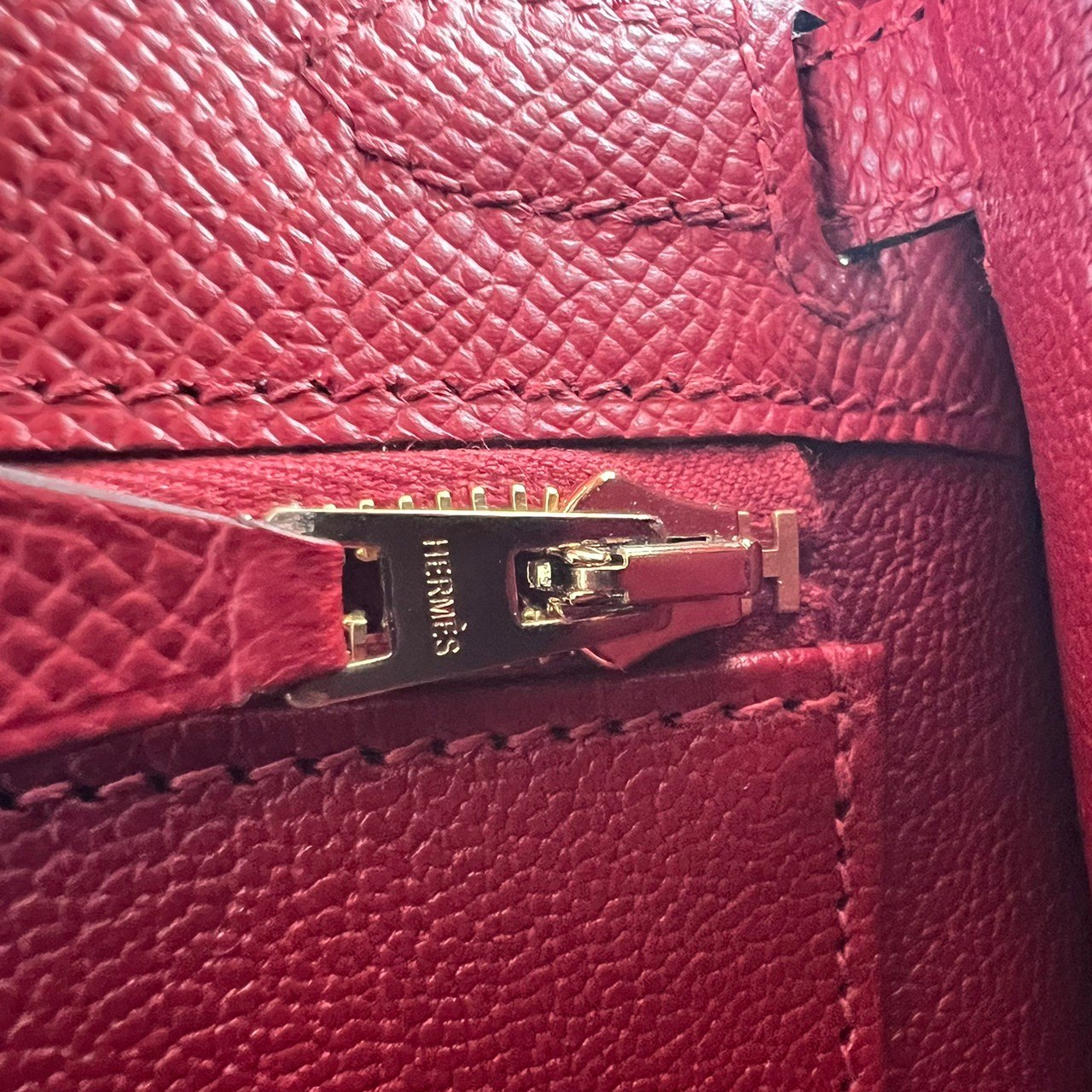 Kelly25 ケリー25 Rouge piment ルージュピマン Epsom エプソン GHW ゴールド金具