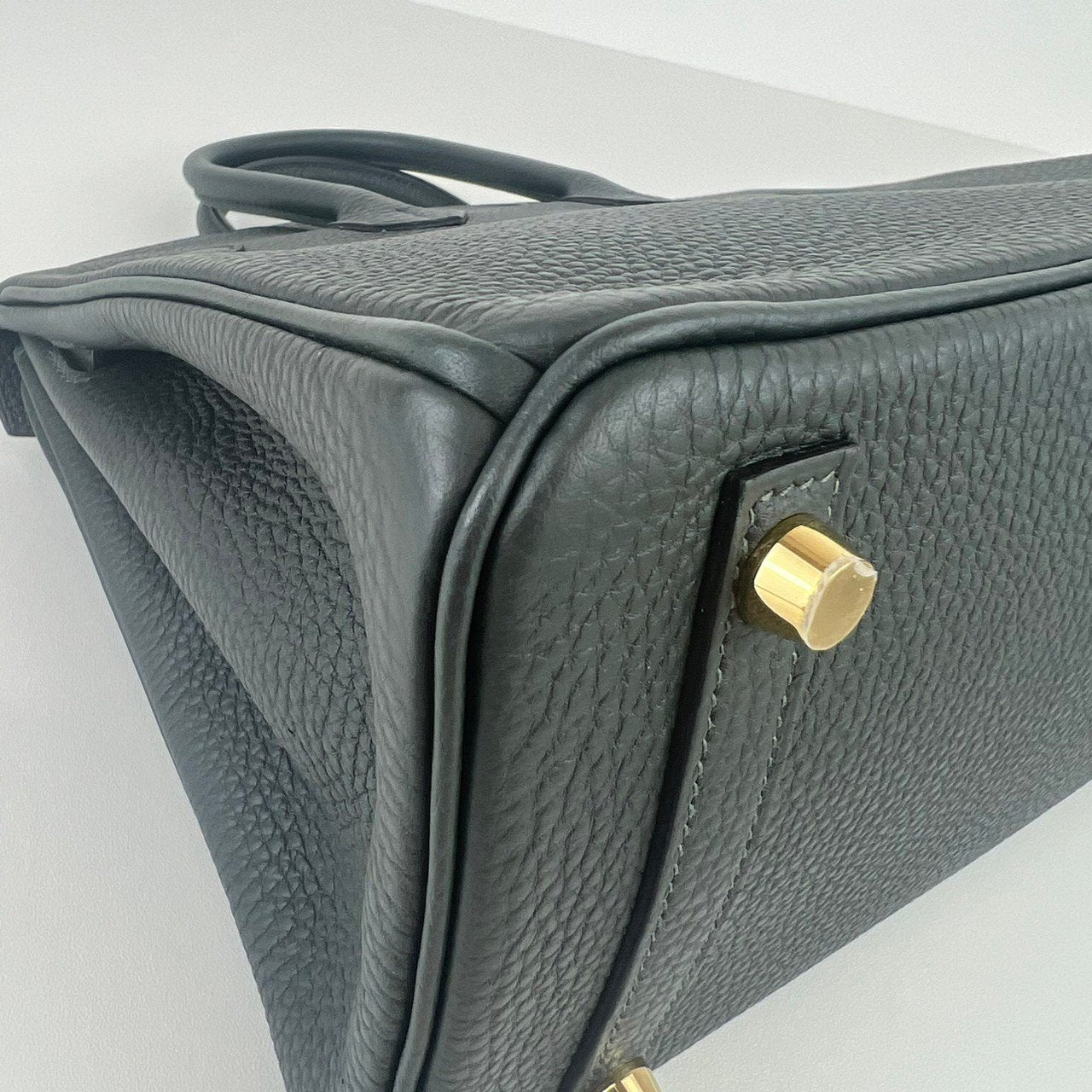新品未使用 HERMES エルメス Birkin25 バーキン25 Vert fonce ヴェールフォンセ Togo トゴ GHW ゴールド金具 Stamp-U U刻印 ハンドバッグ