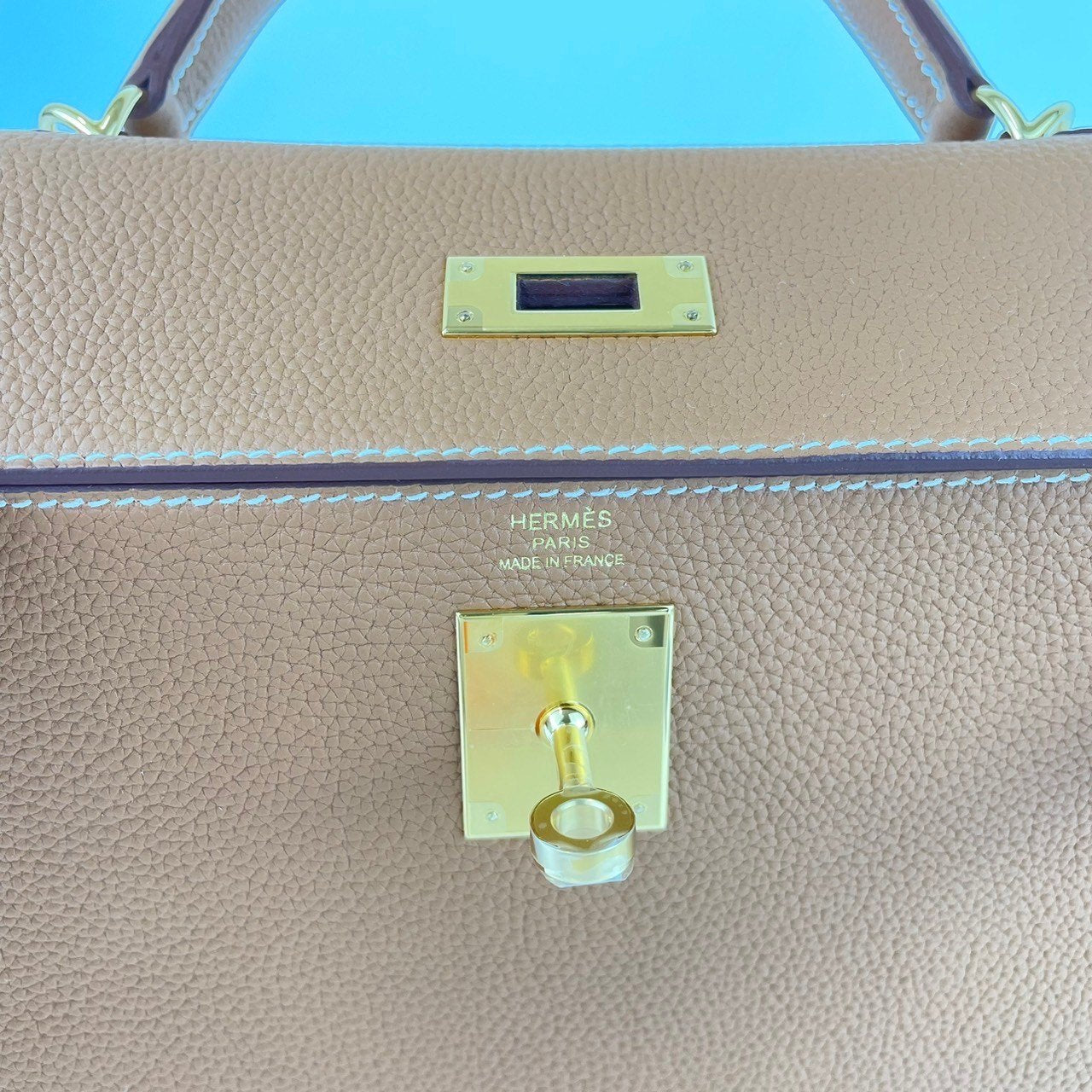 Kelly28 ケリー28 Gold ゴールド Togo トゴ GHW ゴールド金具 Stamp-W W刻印