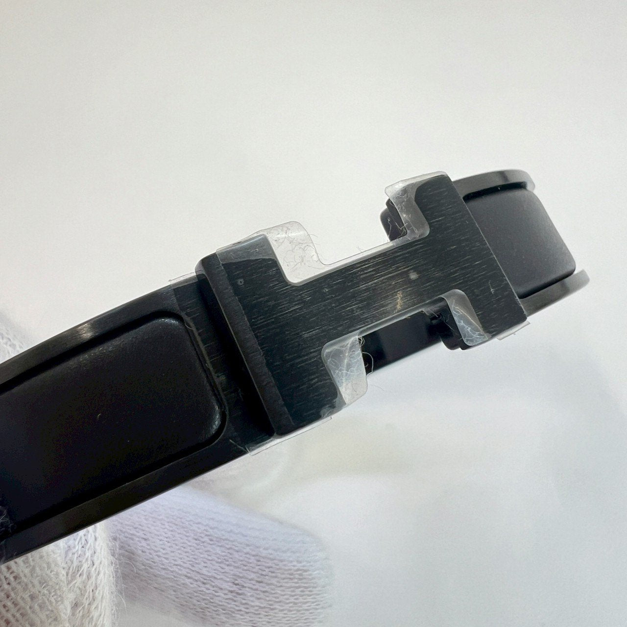 Clic HH so black T5 クリックHHソーブラックブレスレット メタリック仕上げ so black ソーブラック