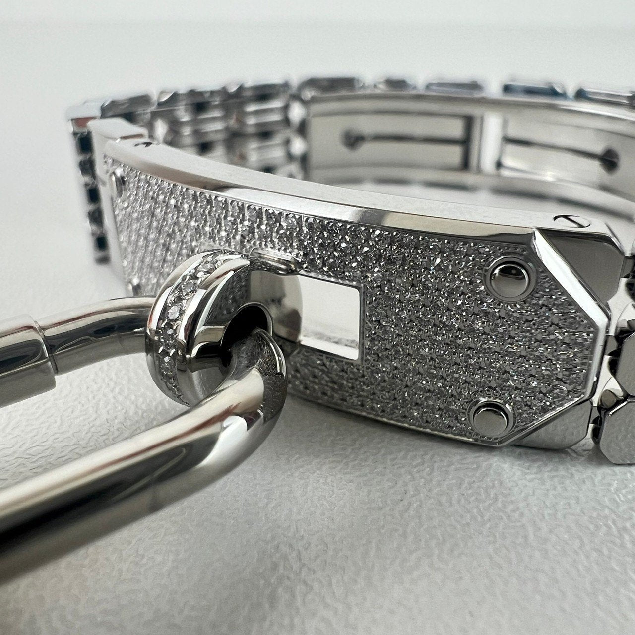 Kelly watch diamond ケリーウォッチダイヤモンド シルバー Box calf ボックスカーフ