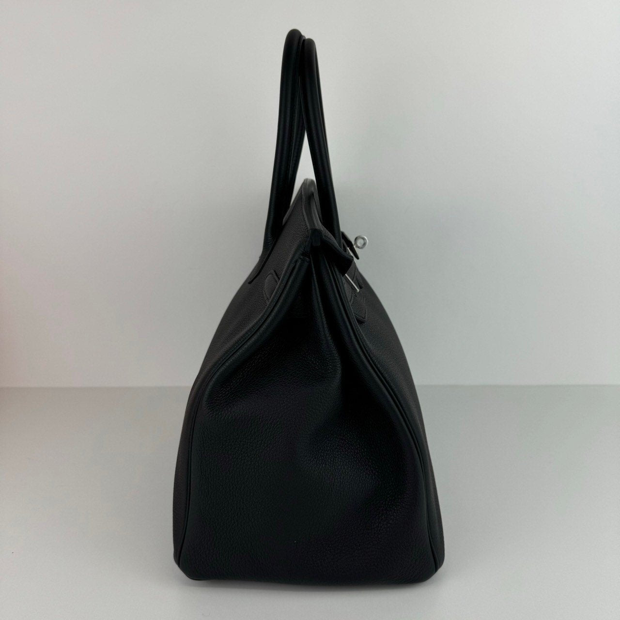 Birkin35 バーキン35 Black ブラック Togo トゴ PHW シルバー金具 Stamp-W W刻印