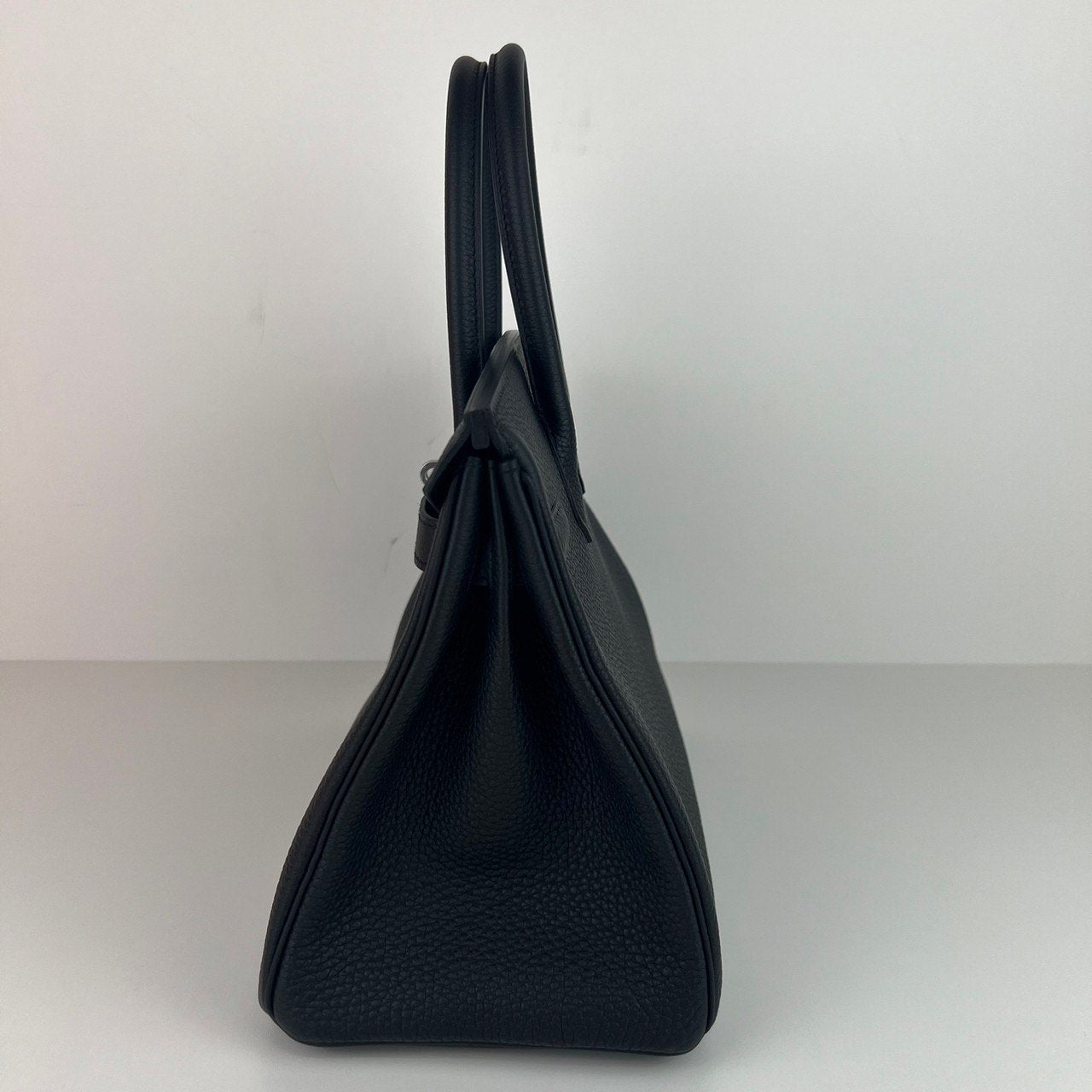 Birkin30 バーキン30 Black ブラック PHW シルバー金具 Togo トゴ Stamp-W W刻印