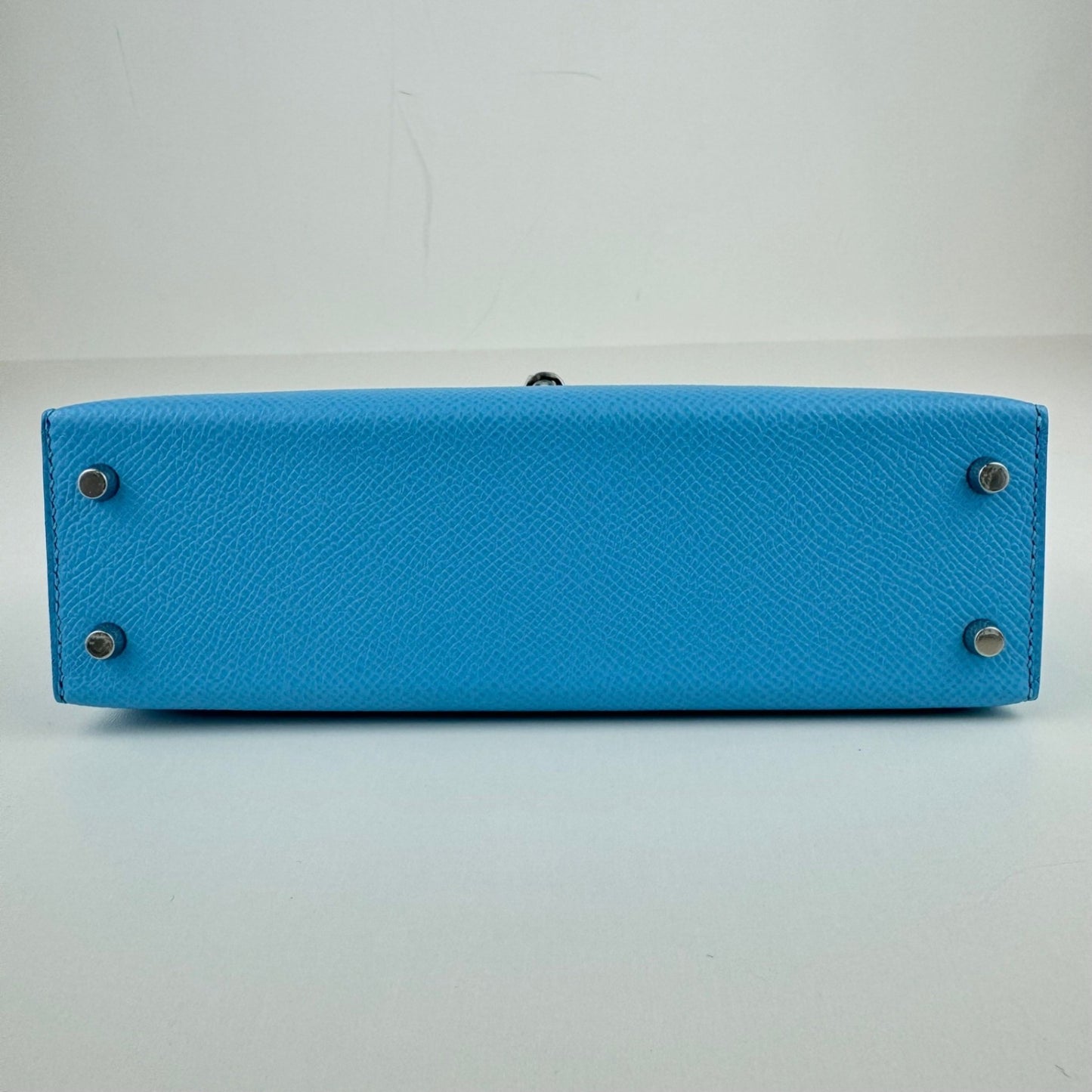 Mini kelly ミニケリー Celeste セレステ PHW シルバー金具 シルバー金具 Epsom エプソン Stamp-W W刻印