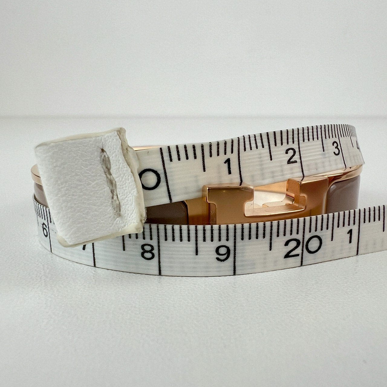 Clic H Bracelet クリックH ブレスレット Rose gold plated ローズゴールドプレーテッド Marron grace マロングラッセ