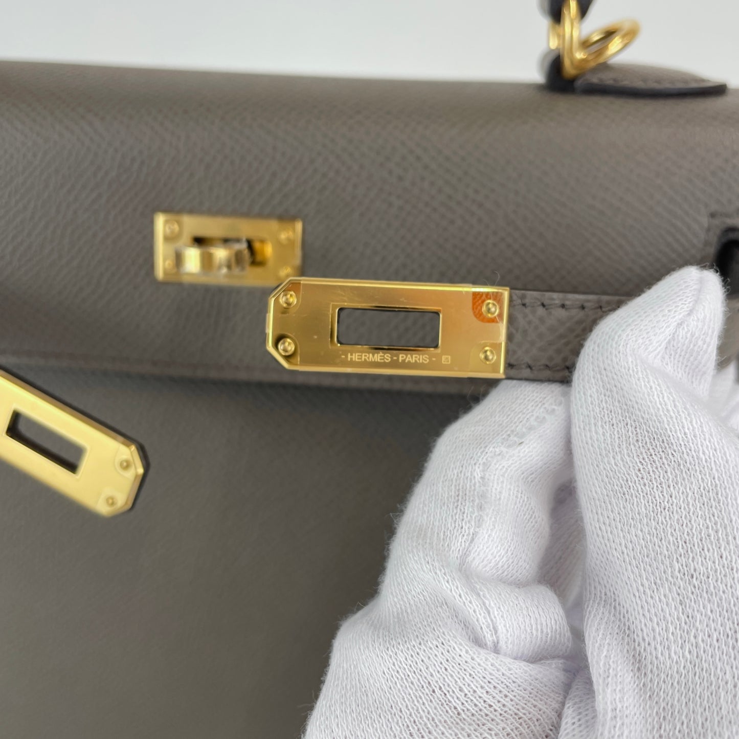 Kelly25 Sellier ケリー25 セリエ Etain エタン GHW ゴールド金具 Stamp-K K刻印 Epsom エプソン