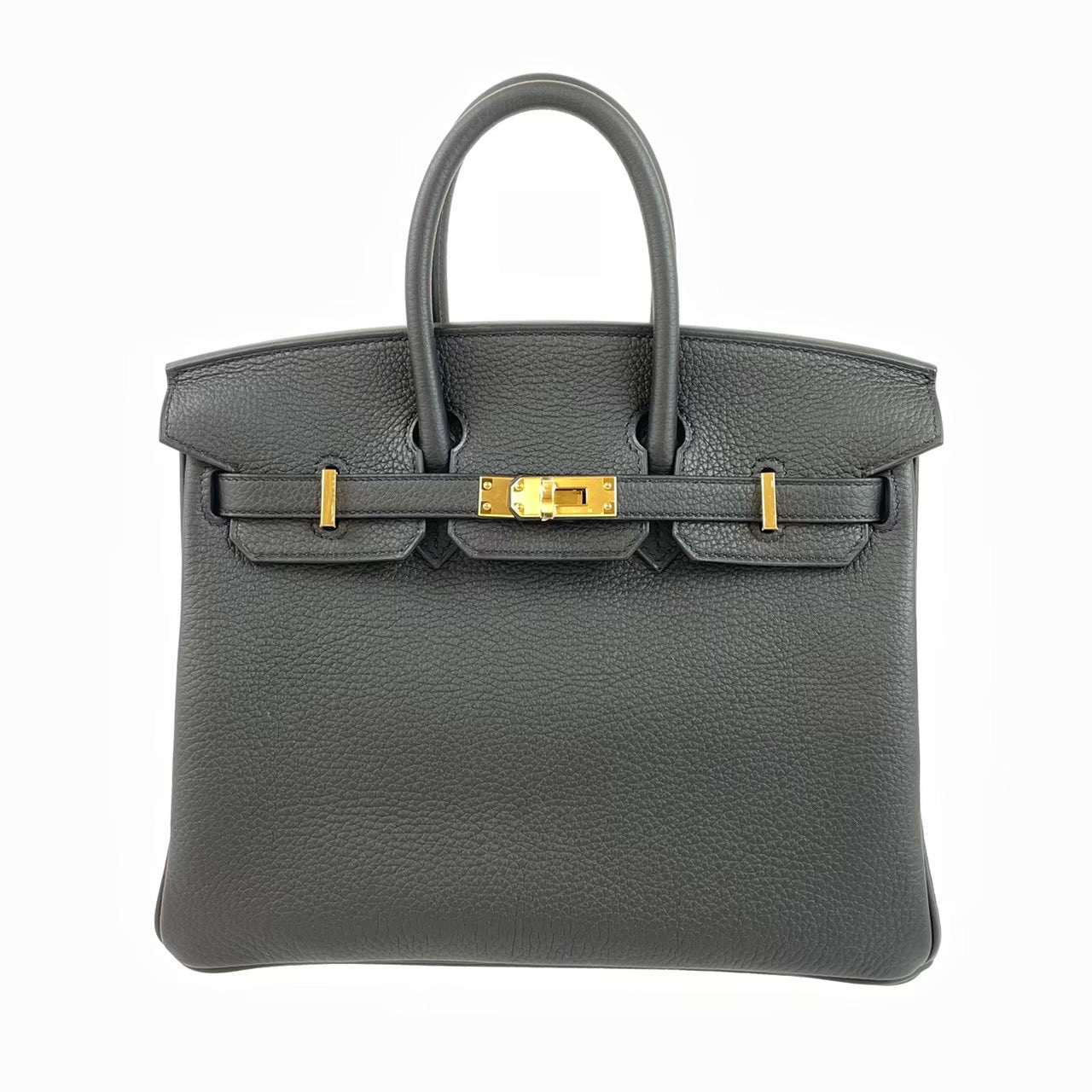 Birkin25 バーキン25 Black ブラック Togo トゴ ゴールド金具 U刻印