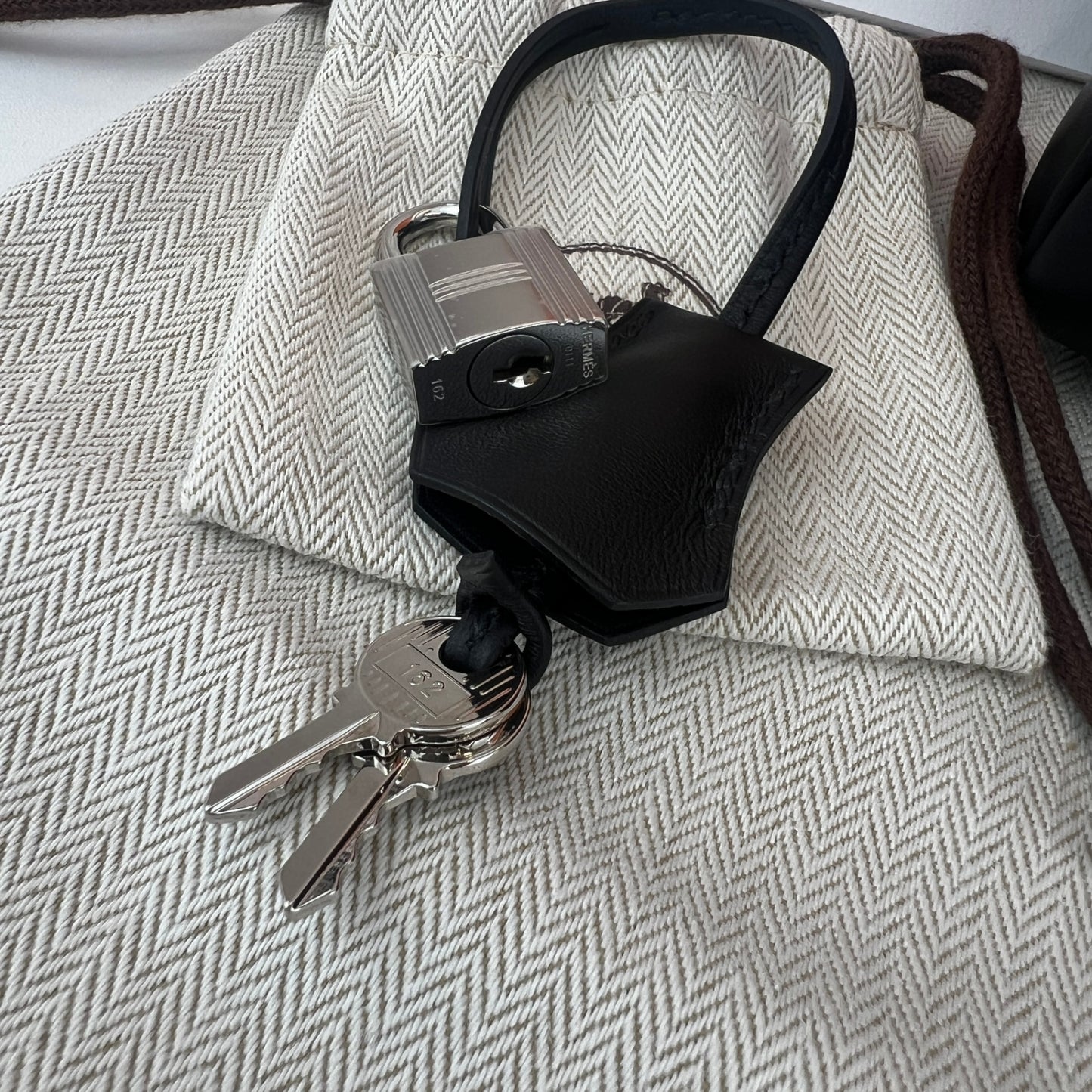 Birkin25 cargo バーキン25 カーゴ Toile goéland canvas トワルゴエランキャンバス シルバー金具 Stamp-U U刻印 Togo トゴ