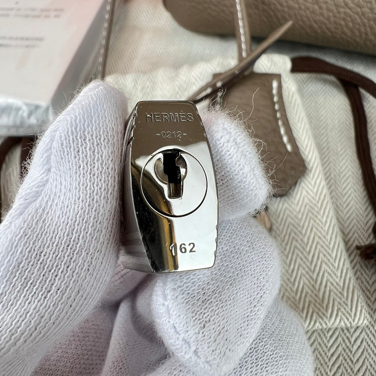 Birkin40 バーキン40 Etoupe エトープ Togo トゴ Silver Hardwear シルバー金具 B刻