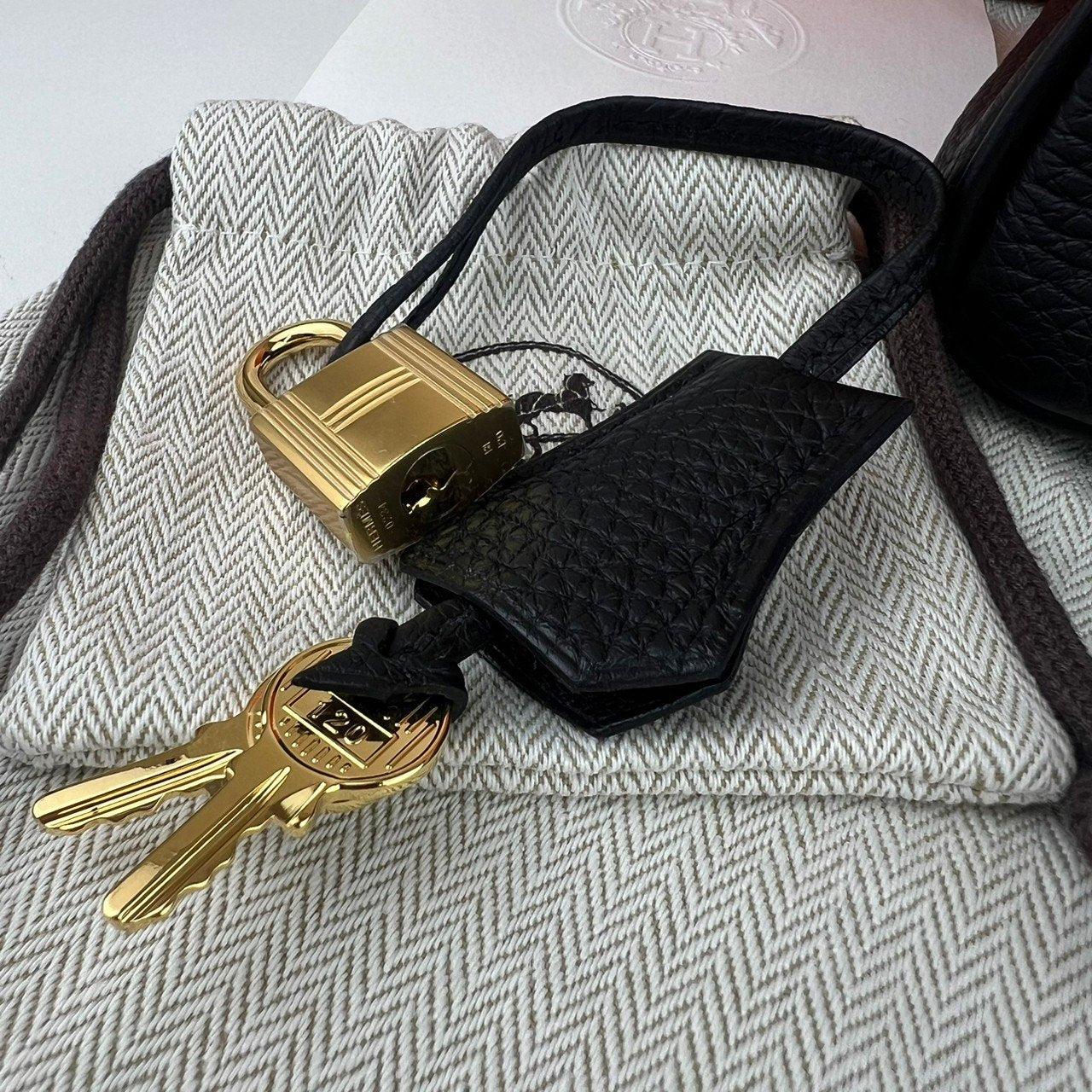 Birkin25 バーキン25 Black ブラック GHW ゴールド金具 W刻印 Togo トゴ
