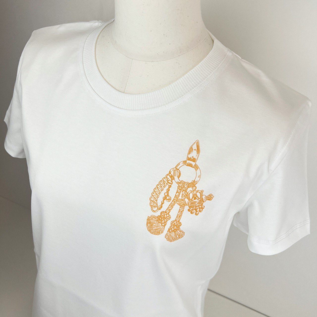 cartouche/カルトゥッシュ Coloriages de Jour T-shirt Tシャツ Blanc ブラン 綿100% サイズ36