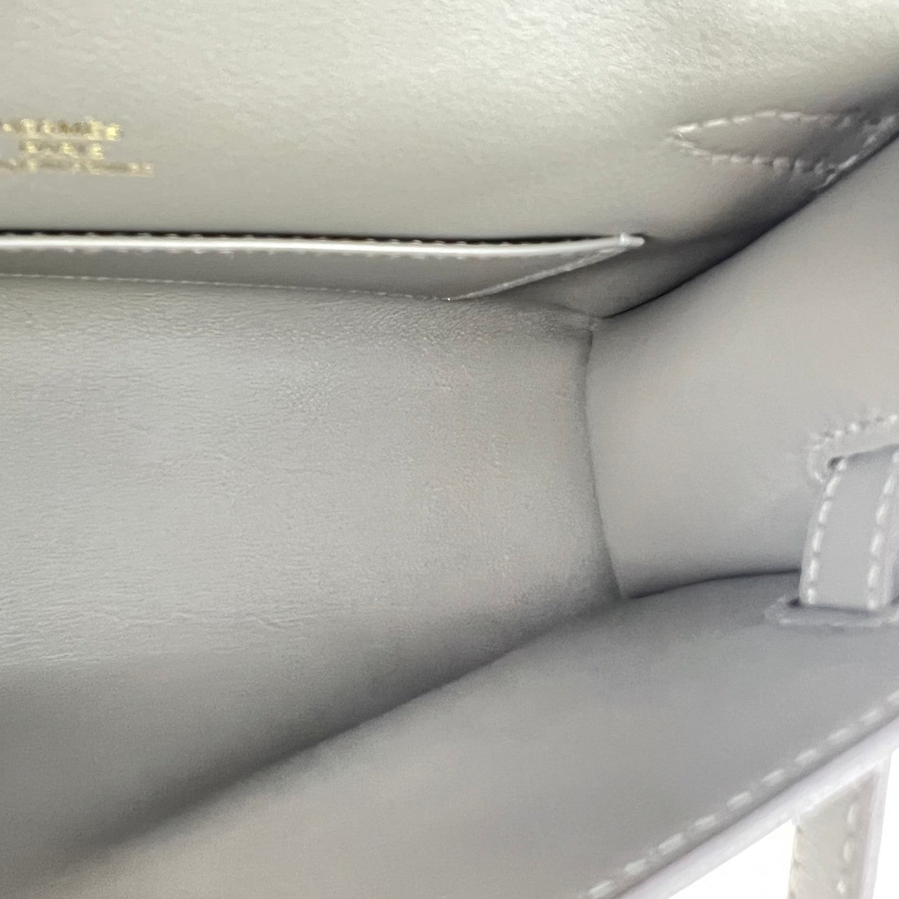 新品 HERMES ポシェットケリー グリスメイヤー スイフト ゴールド U刻
