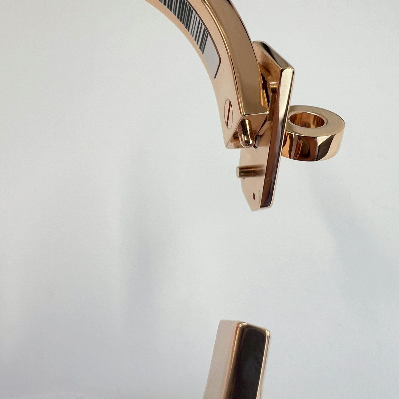 Mini clic kelly PM エナメルブレスレット ミニ・クリック・ケリー Marron grace マロングラッセ Rose gold plated ローズゴールドプレーテッド