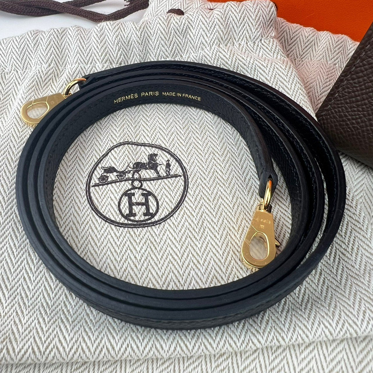 Mini kelly Tricolor ミニケリー トリコロール Ecorce/Etoupe/Black エコルセ/エトープ/ブラック Epsom エプソン GHW ゴールド金具