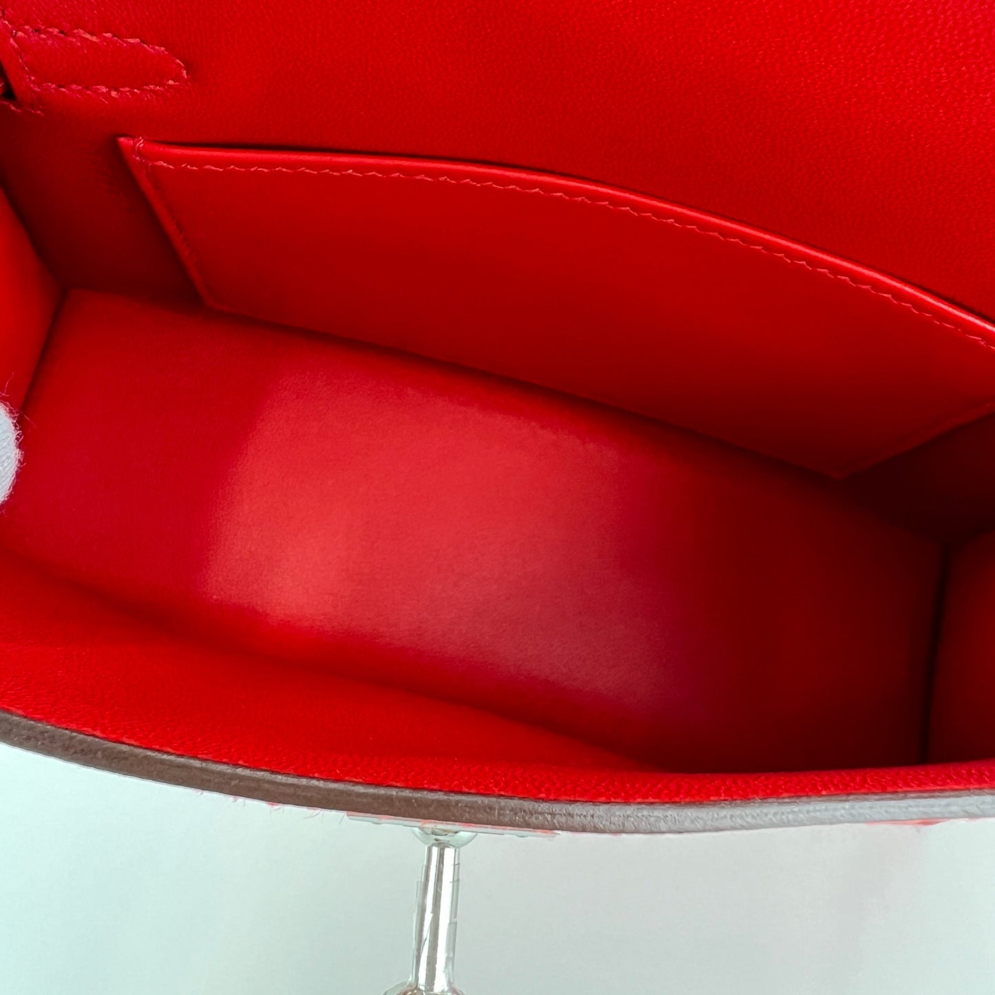 Mini kelly ミニケリー Stamp-K K刻印 Madame マダム Rouge de coeur ルージュデクール PHW シルバー金具 2WAYバッグ ショルダーバッグ ハンドバッグ