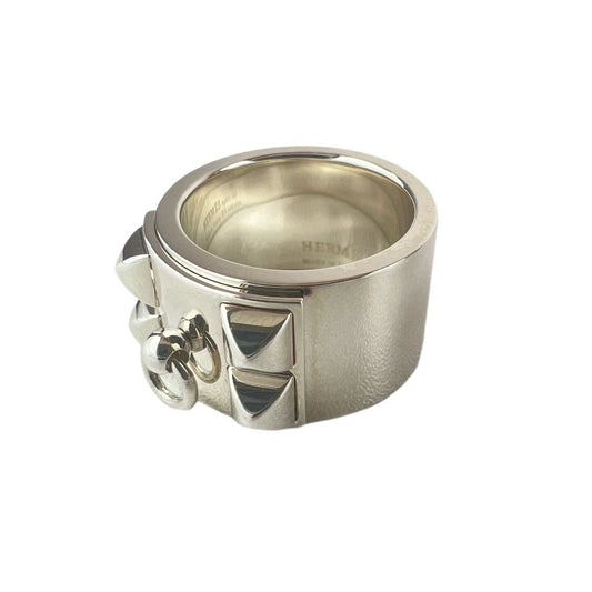 Hermès エルメス Collier de chien ring コリエ・ド・シアン リング シルバー925/1000