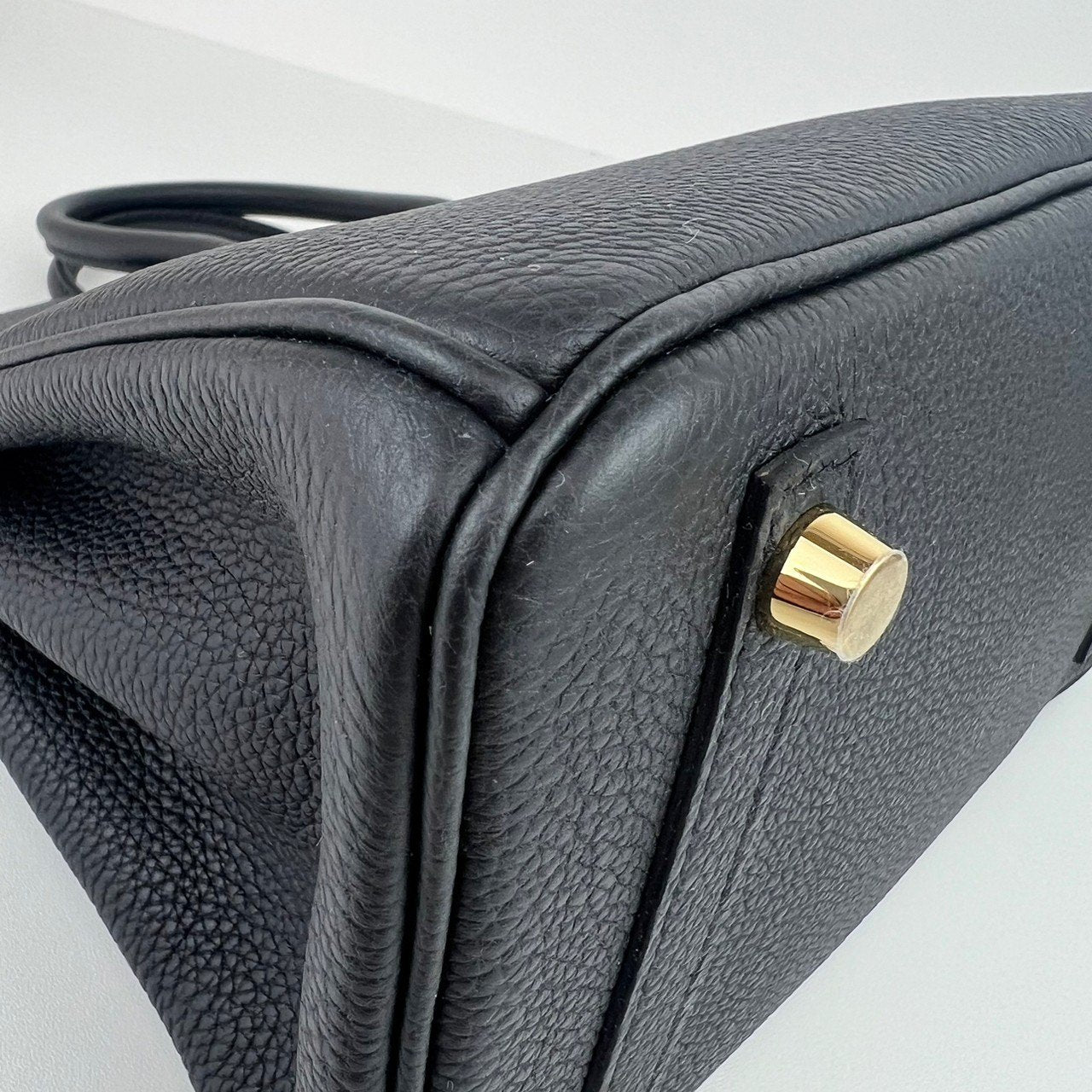 Birkin25 バーキン25 Black ブラック GHW ゴールド金具 Togo トゴ Stamp-W W刻印
