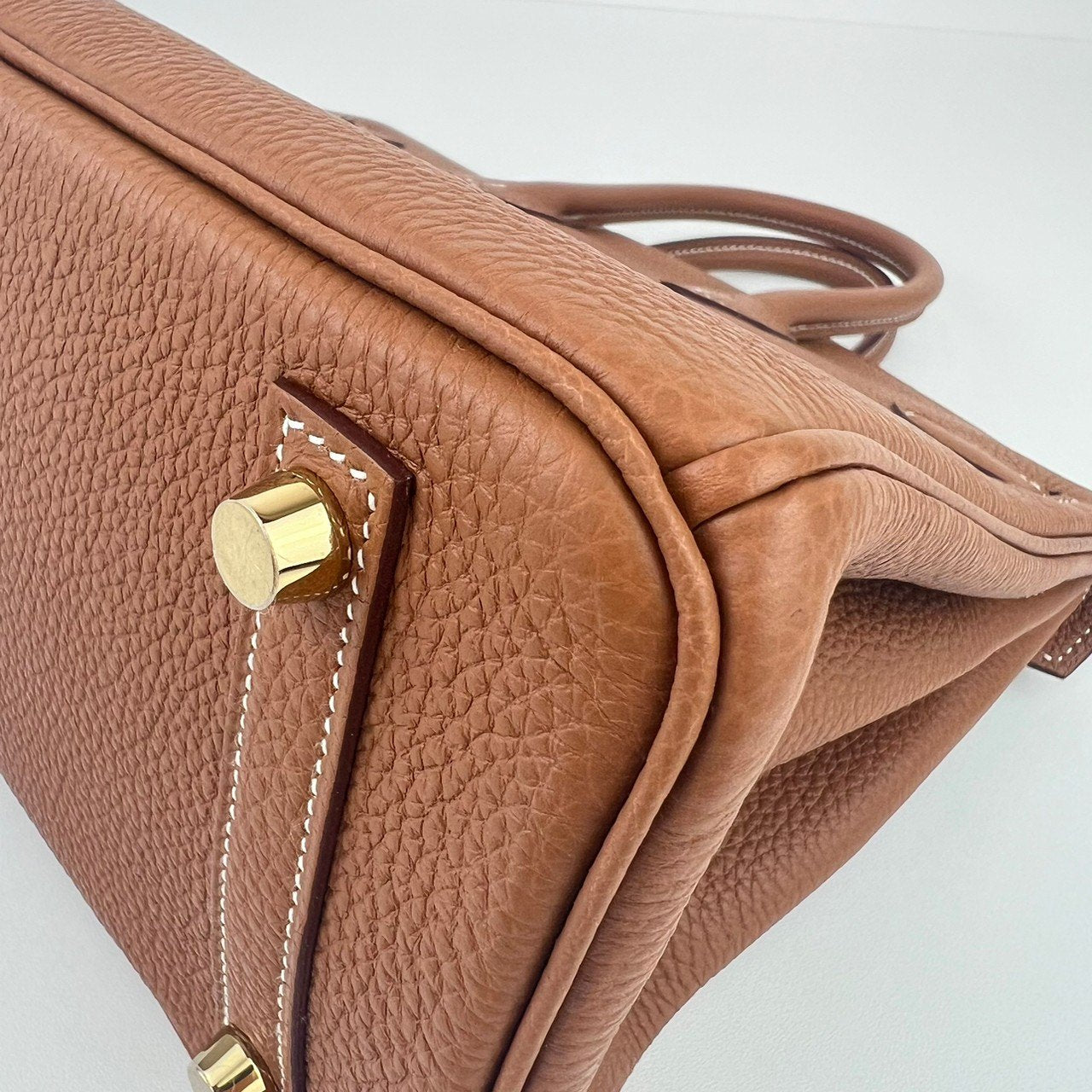 Birkin25 Verso バーキン25 ヴェルソ Gold Graphite ゴールド グラファイト PMBHW シャンパンゴールド金具 Togo トゴ Stamp-W W刻