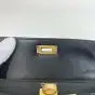 Mini Kelly ミニケリー Black ブラック Box calf ボックスカーフ GHW ゴールド金具 Z刻