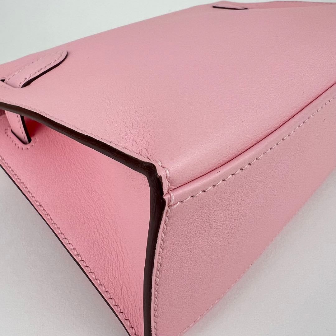 Pochette kelly ポシェットケリー Rose Sakura ローズサクラ PHW シルバー金具 Z刻