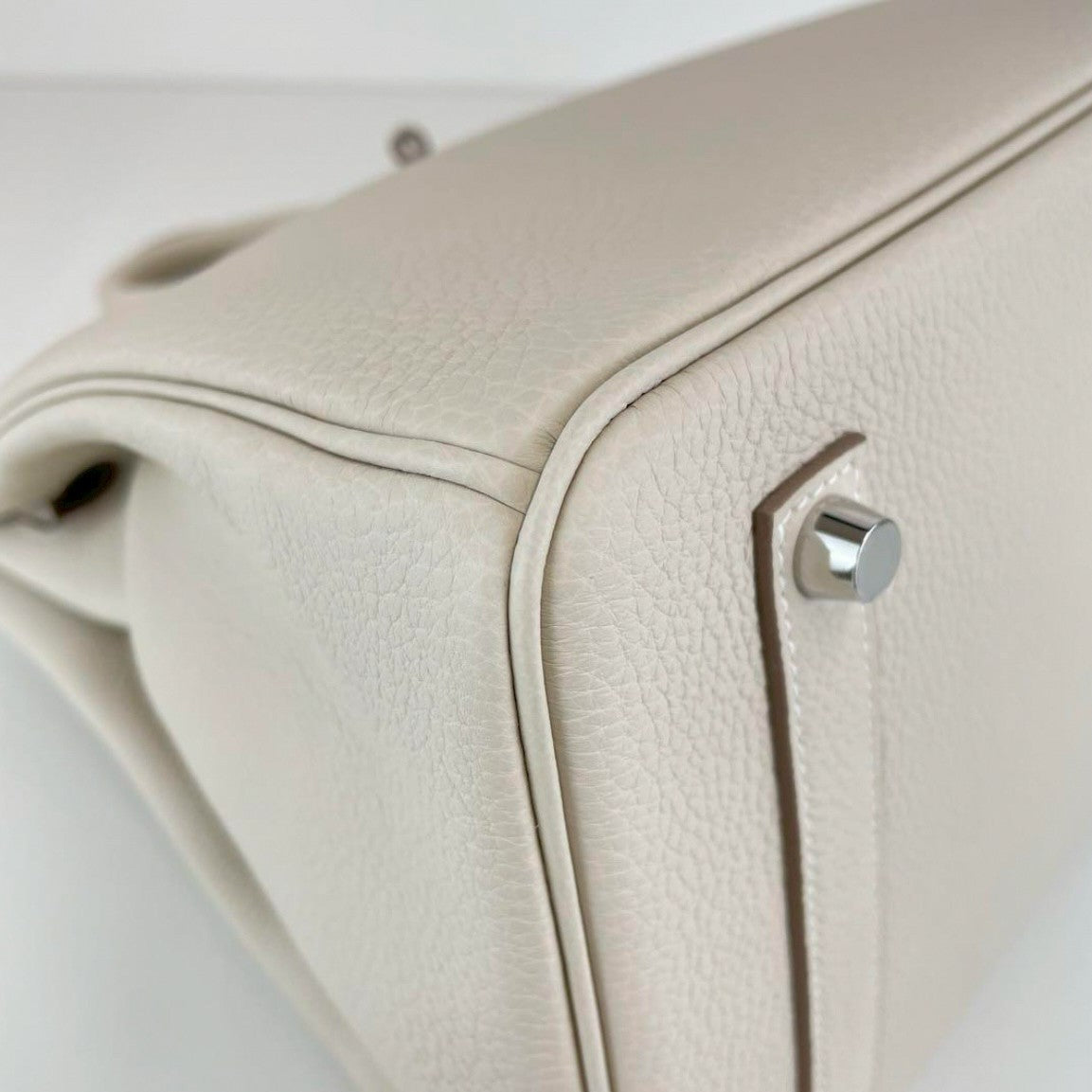 Birkin35 バーキン35 Stamp-K K刻印 Togo トゴ Craie クレ PHW シルバー金具