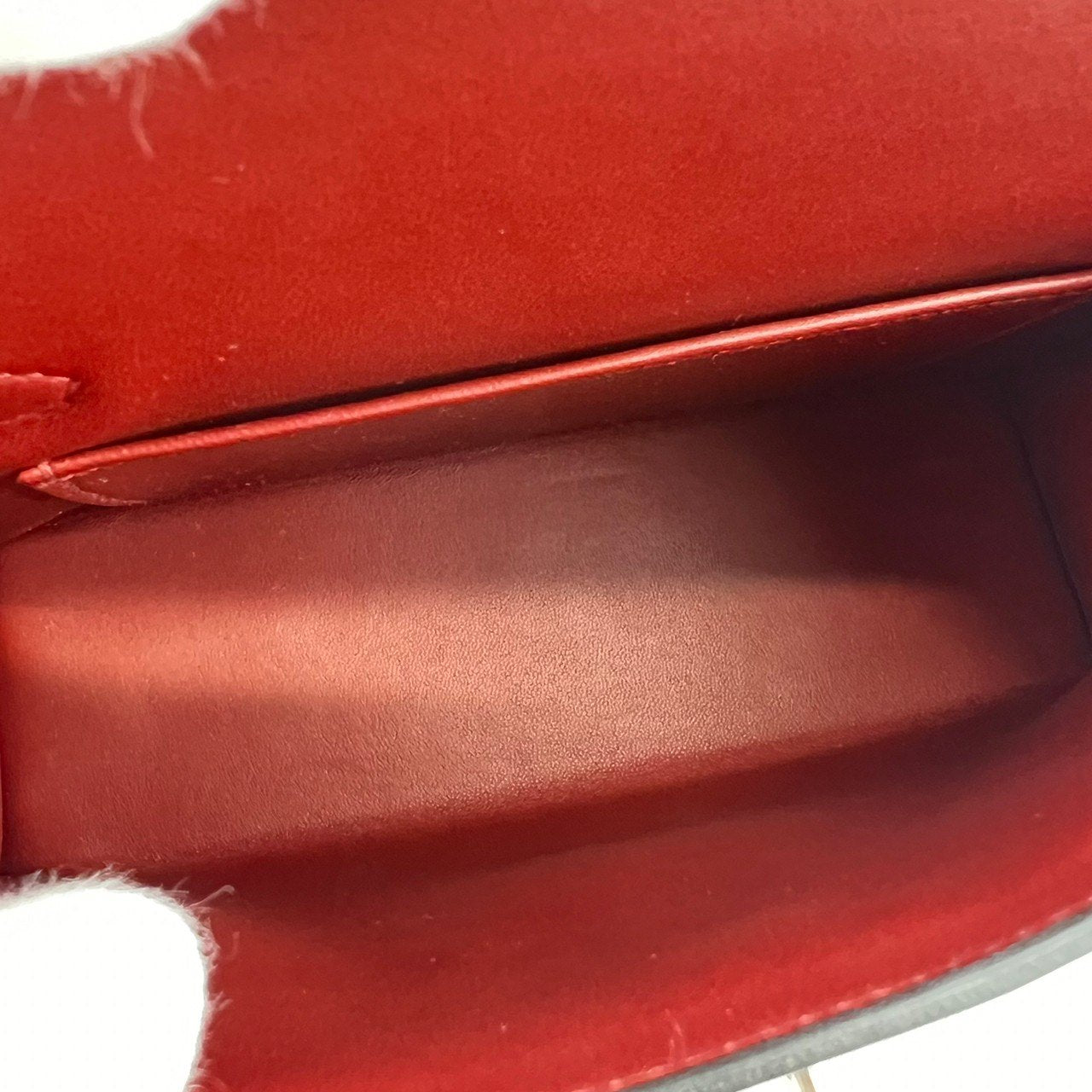 Mini kelly ミニケリー Rouge H ルージュアッシュ PHW シルバー金具 Box calf ボックスカーフ Stamp-W W刻印