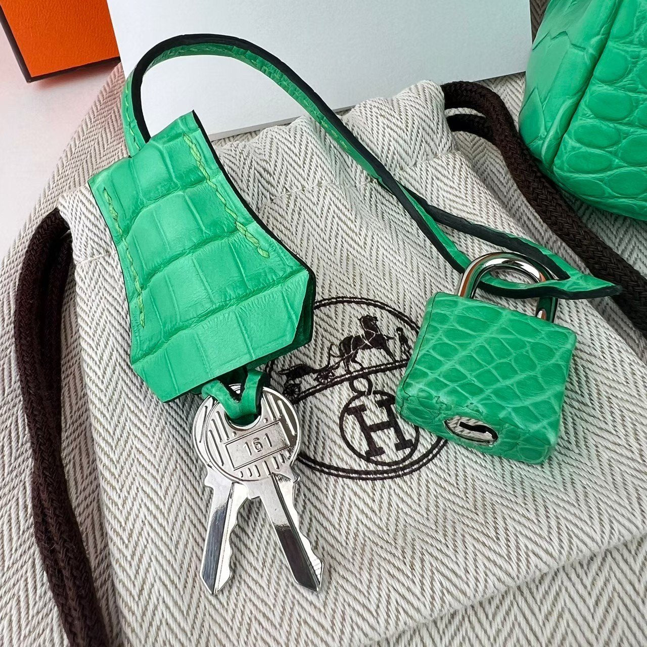 Birkin25 バーキン25 Vert comic ヴェールコミック PHW シルバー金具 Stamp-B B刻印