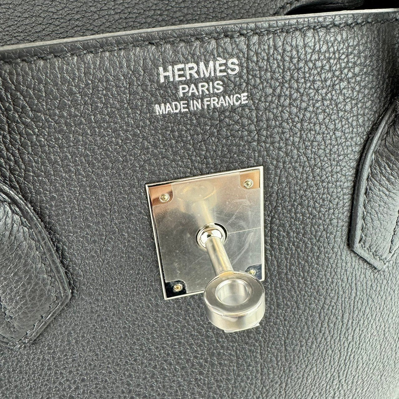 Birkin35 バーキン35 Black ブラック Togo トゴ PHW シルバー金具 Stamp-W W刻印