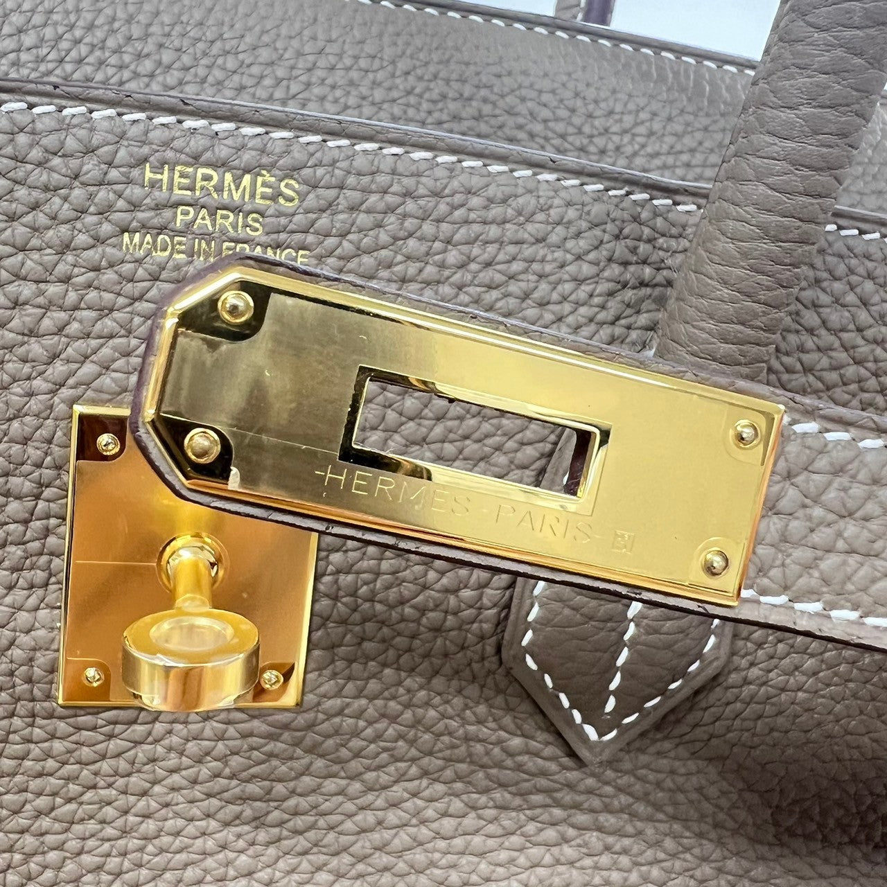 Birkin35 バーキン35 Etoupe エトープ Togo トゴ GHW ゴールド金具 B刻