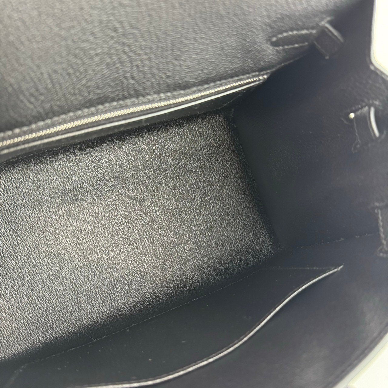 Birkin25 バーキン25 Black ブラック PHW シルバー金具 Epsom エプソン Stamp-W W刻印