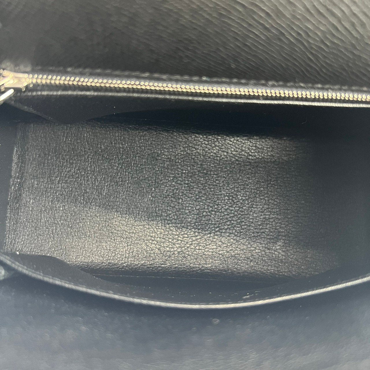 Kelly25 ケリー25 Black ブラック Epsom エプソン PHW シルバー金具 Stamp-W W刻印