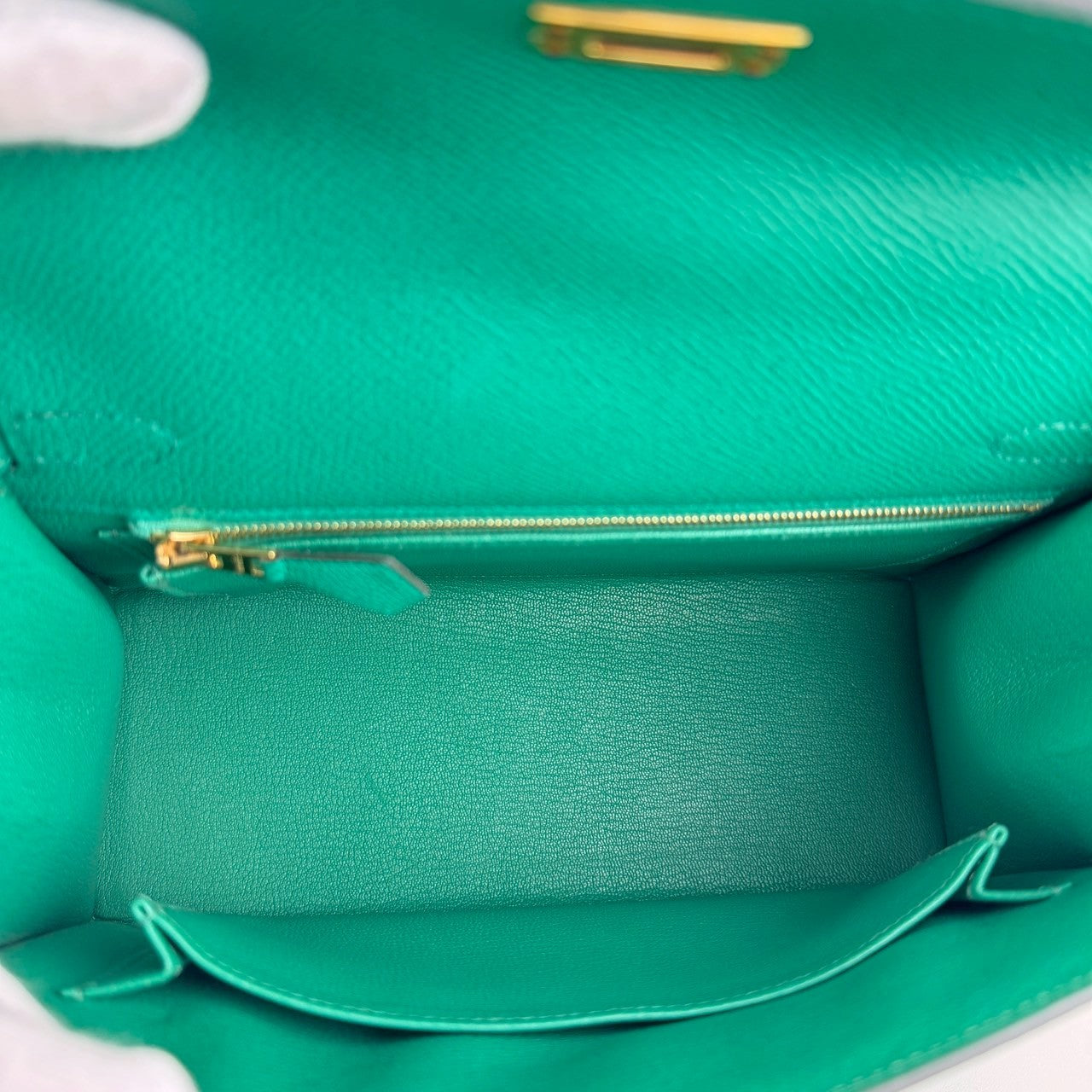 Kelly25 ケリー25 Vert jade ヴェールジェイド GHW ゴールド金具 Stamp-U U刻印 Epsom エプソン
