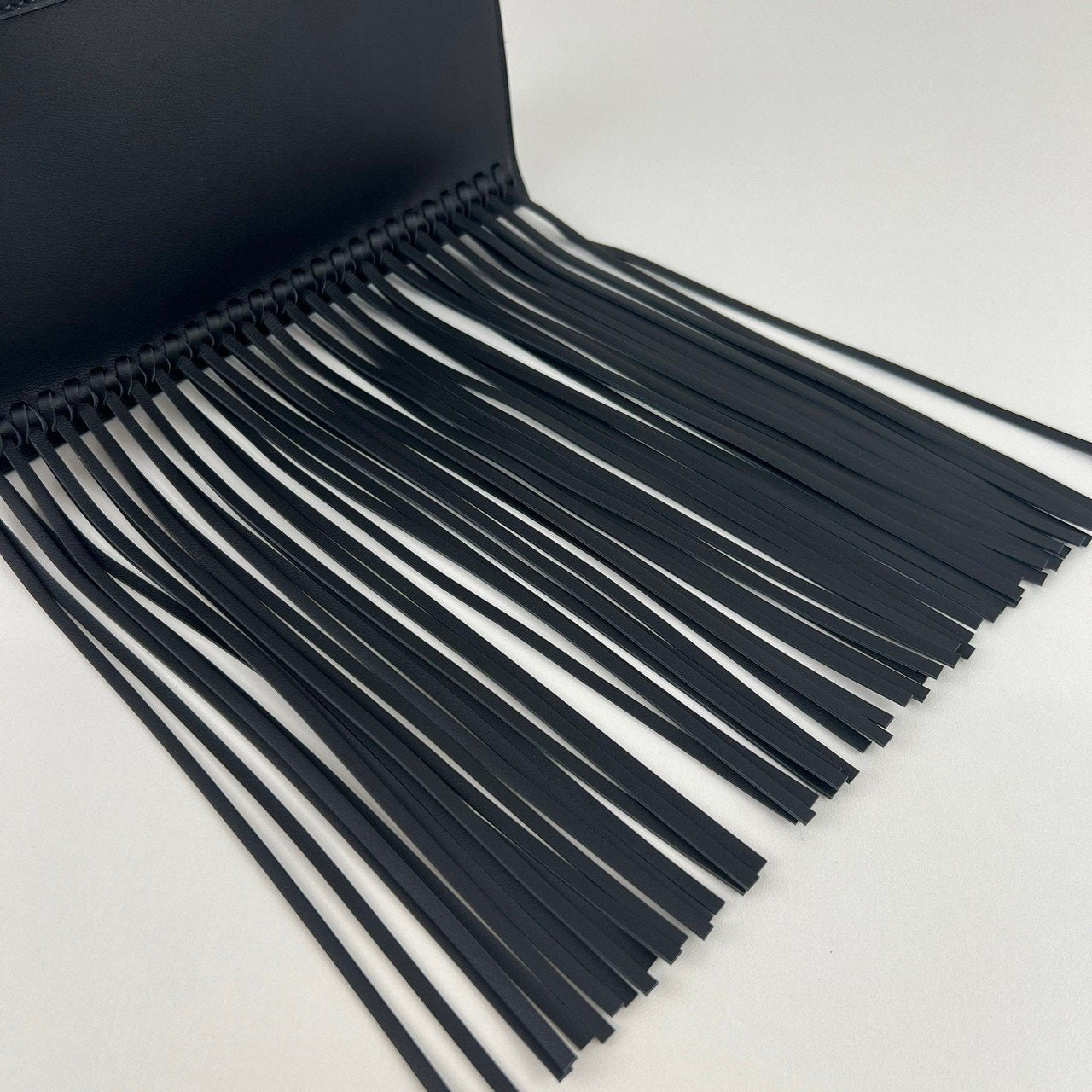 Kelly dance fringe ケリーダンス フリンジ Black ブラック Swift スイフト PHW シルバー金具 Stamp-W W刻印