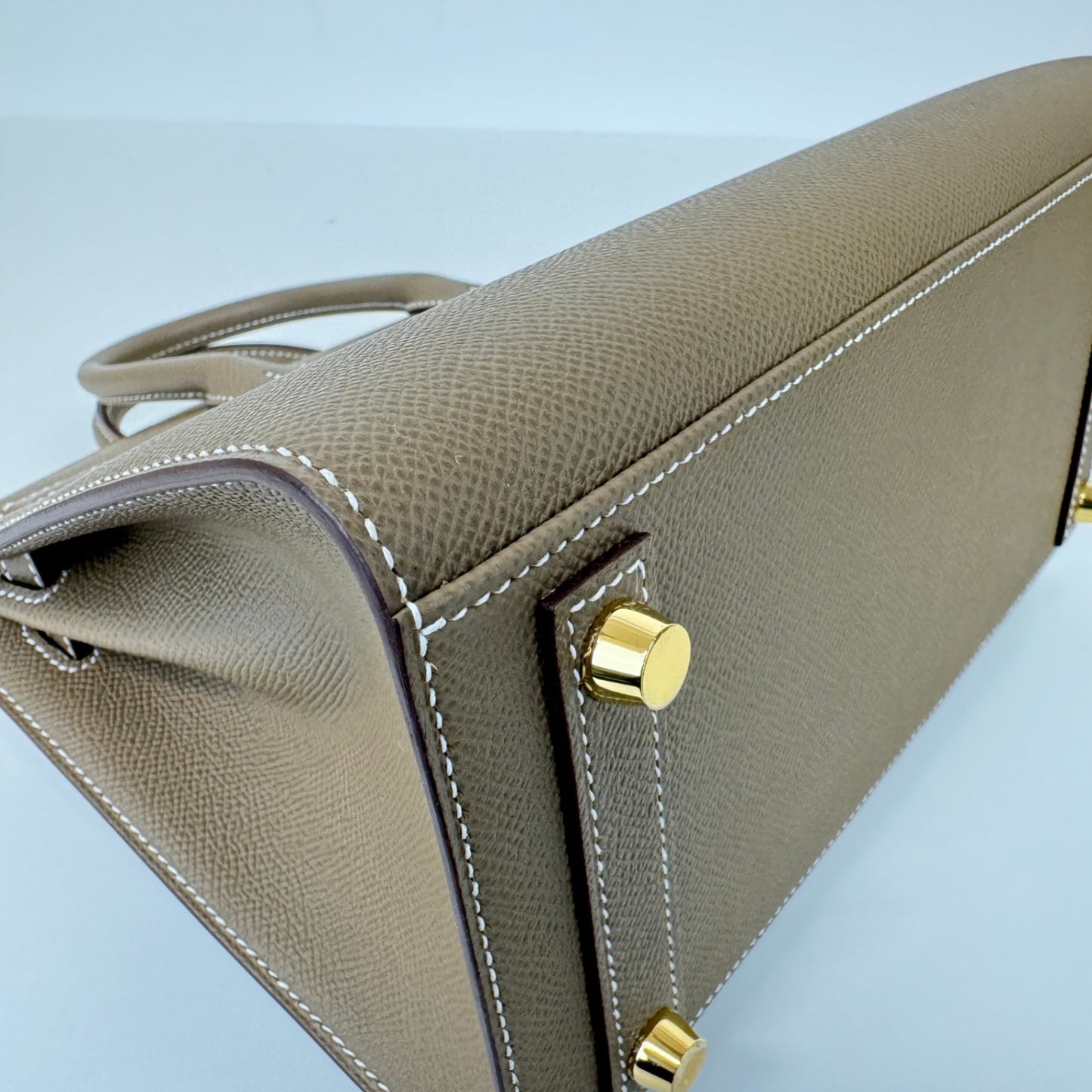 Birkin25 バーキン25 Etoupe エトープ Epsom エプソン GHW ゴールド金具 Stamp-W W刻印