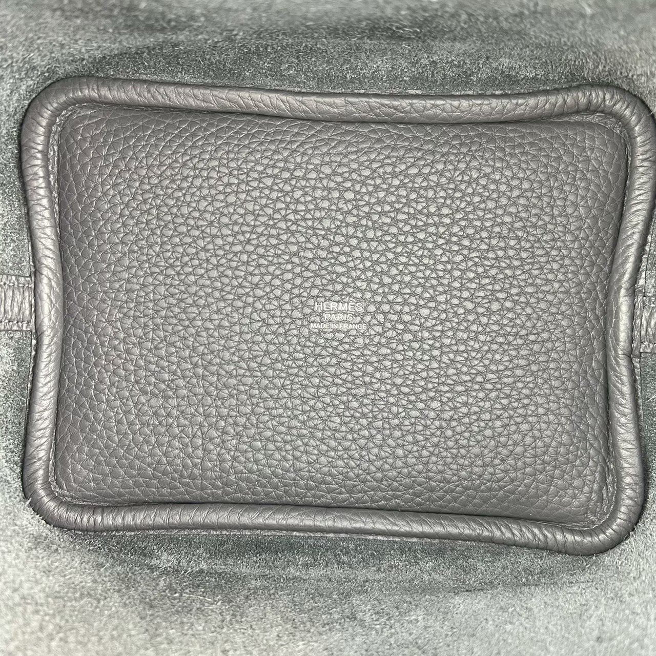 Picotin lock PM ピコタンロックPM Ardoise アルドワーズ PHW シルバー金具 Clemence クレマンス Stamp-W W刻印