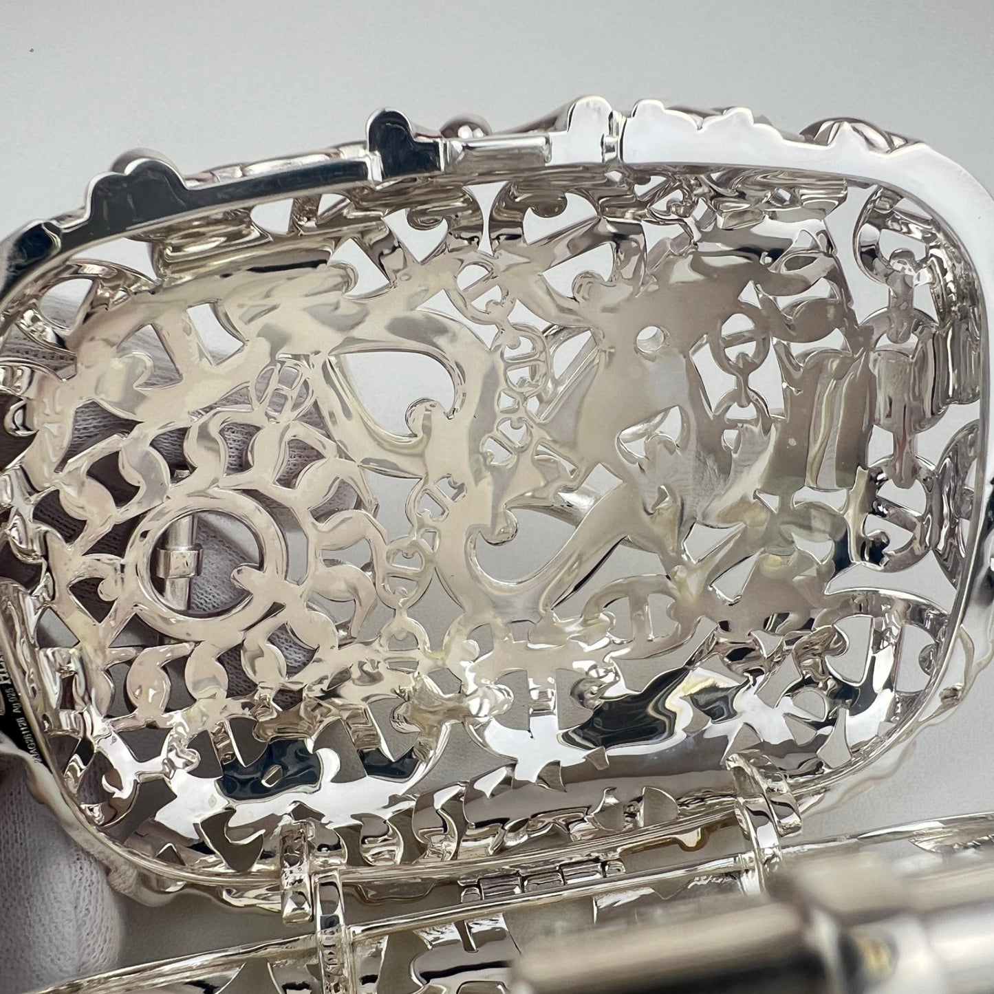 Sac bijou chaine dancre サックビジューシェーヌダンクル PHW シルバー金具 シルバー925