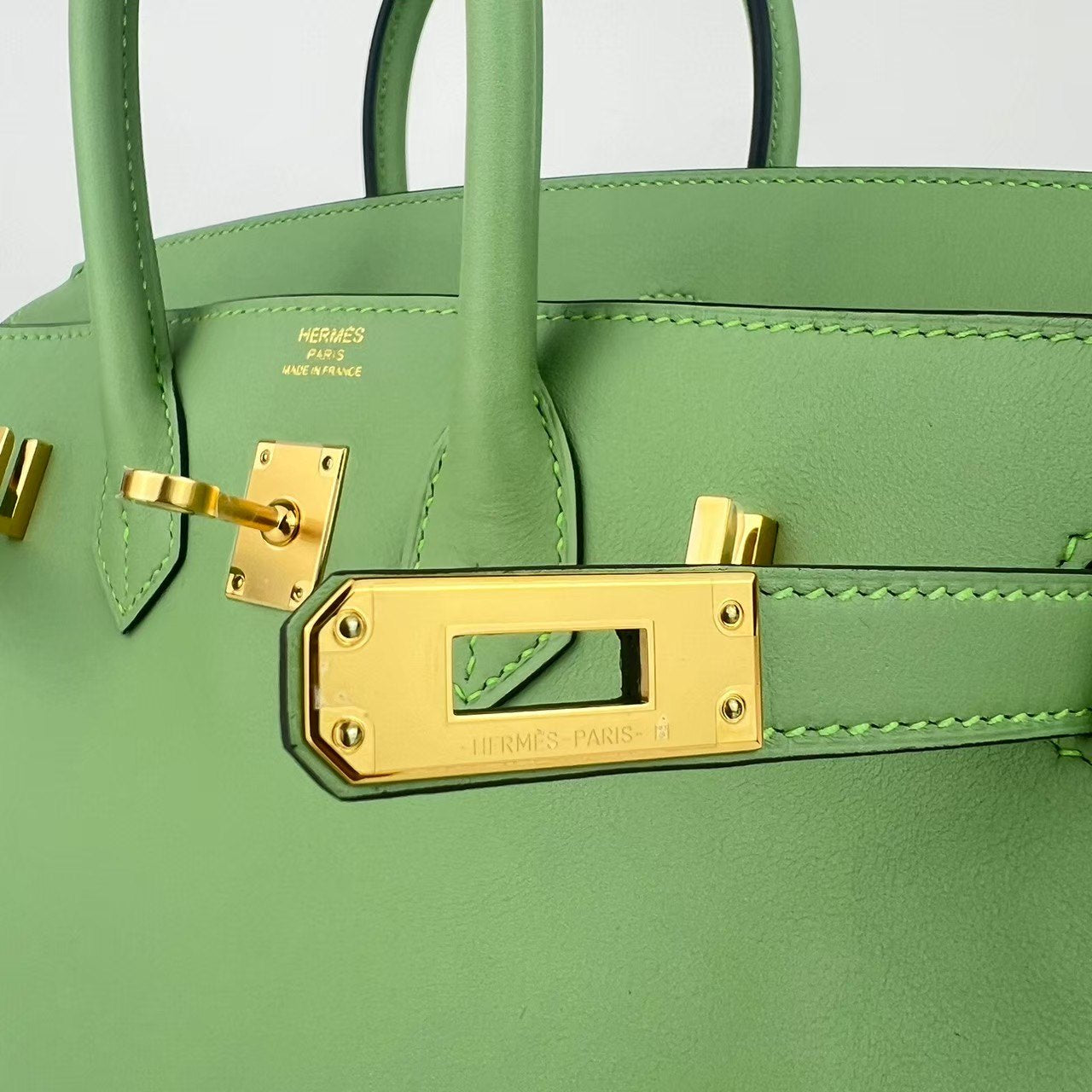 Birkin25 バーキン25 Vert Criquet ヴェールクリケット GHW ゴールド金具 Swift スウィフト Stamp-W W刻印