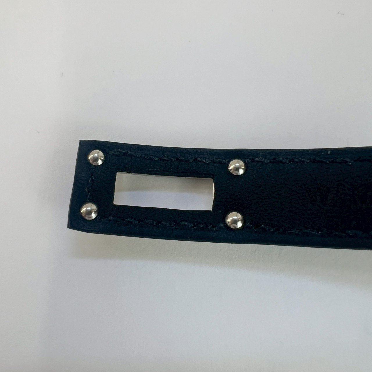 Kelly double bracelet レザーブレスレット ケリー T6 Black ブラック
