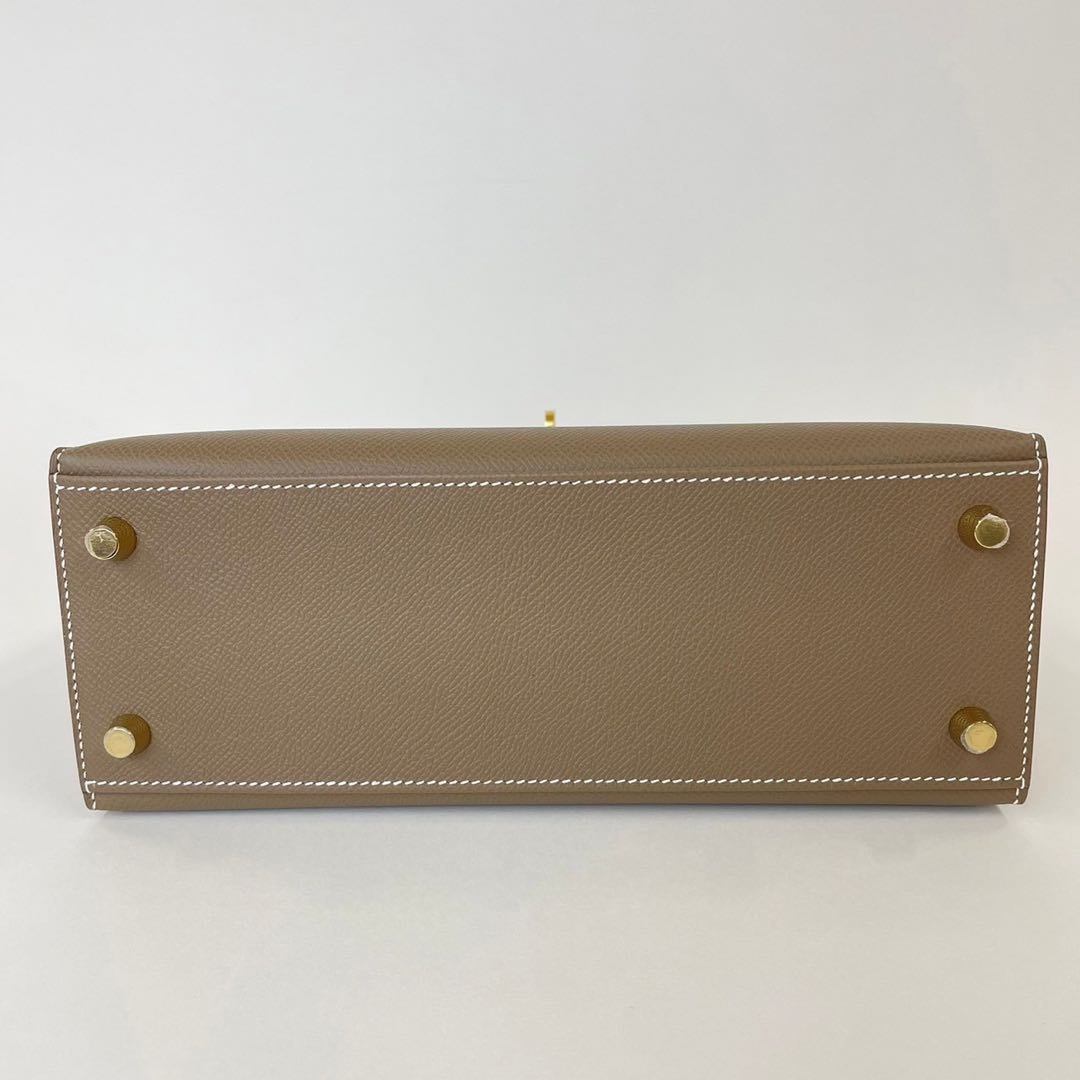 Kelly25 Sellier ケリー25 セリエ Etoupe エトープ GHW ゴールド金具 B刻