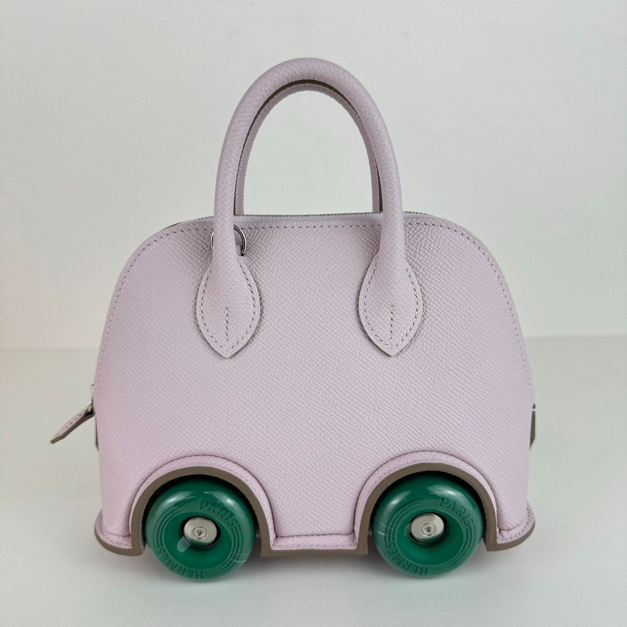 Bolide on wheels ボリード オン ウィールズ Mauve pale モーブペール Epsom エプソン PHW シルバー金具 Stamp-W W刻印