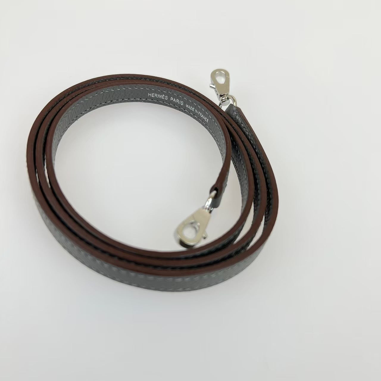 Mini Kerry Tricolore ミニケリー トリコロール Nata/Chai/Gris mayer ナタ/チャイ/グリメイヤー Silver Hardwear シルバー金具 Epsom エプソン U刻印 2way ハンドバッグ ショルダーバッグ