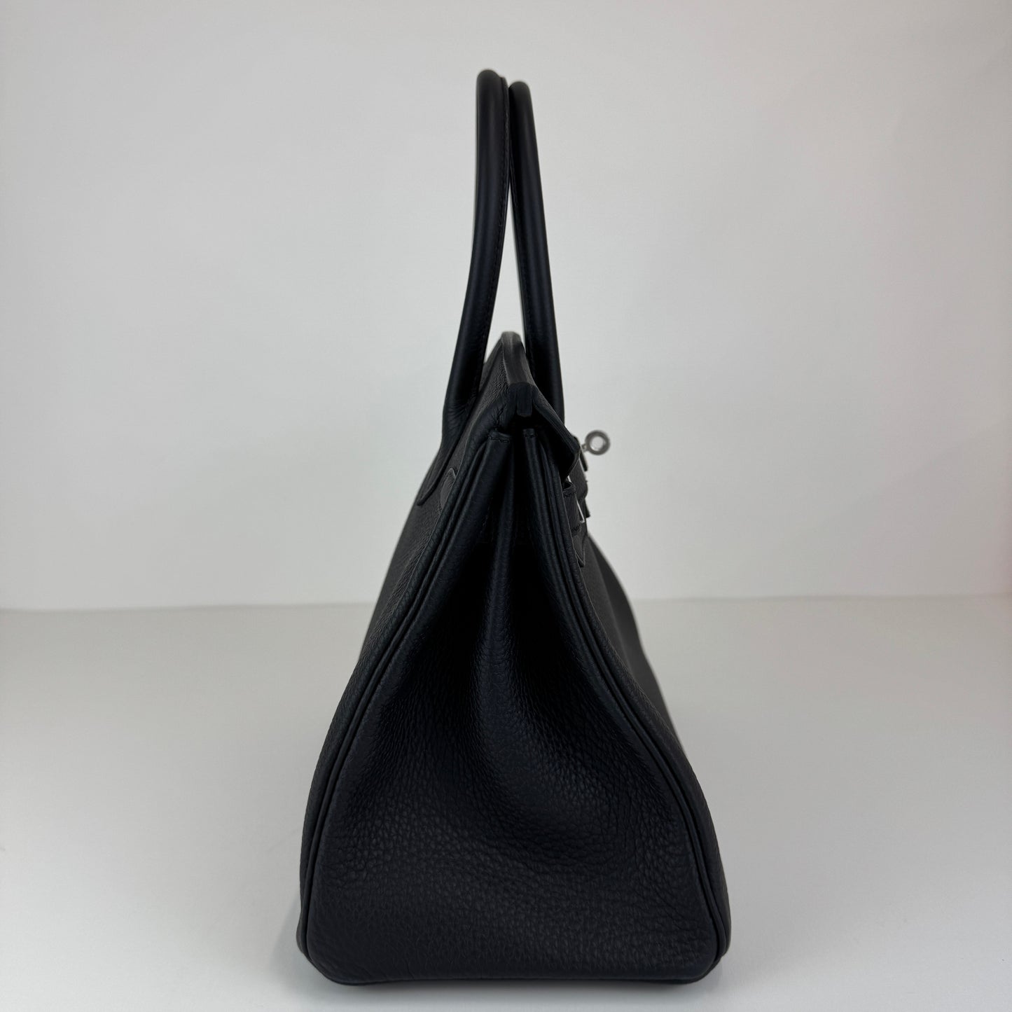 Birkin30 バーキン30 Stamp-W W刻印 Togo トゴ Black ブラック PHW シルバー金具