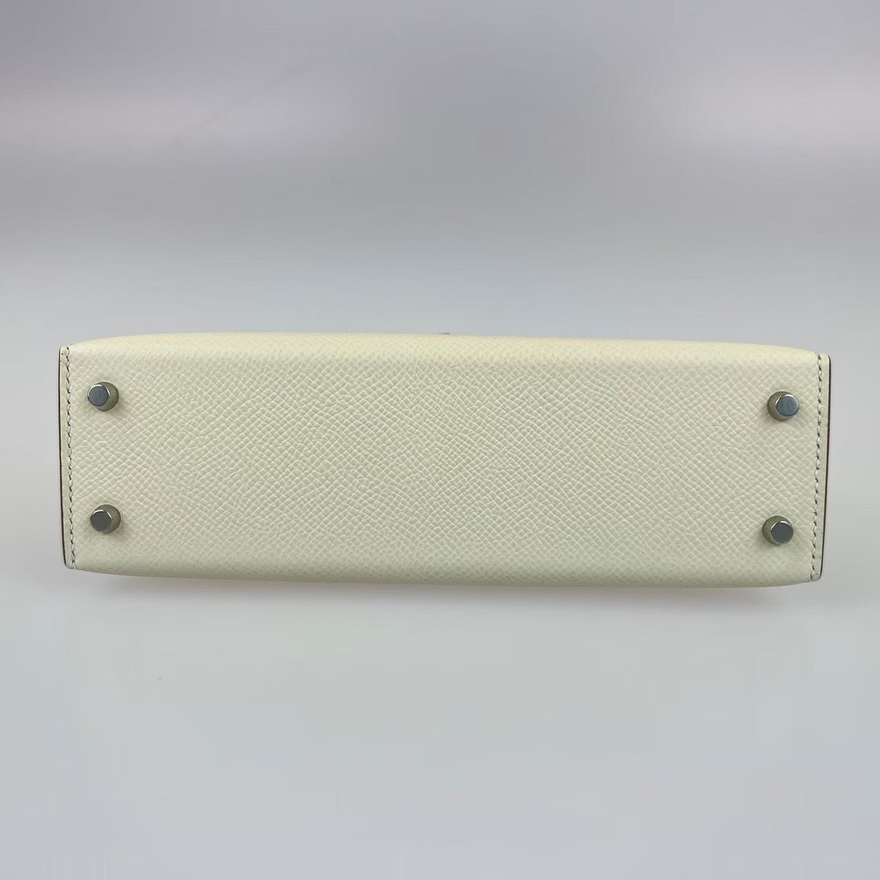 Mini Kerry Tricolore ミニケリー トリコロール Nata/Chai/Gris mayer ナタ/チャイ/グリメイヤー Silver Hardwear シルバー金具 Epsom エプソン U刻印 2way ハンドバッグ ショルダーバッグ