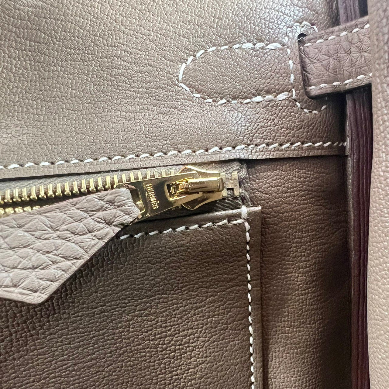Birkin25 バーキン25 Etoupe エトープ Togo トゴ GHW ゴールド金具 Stamp-W W刻印