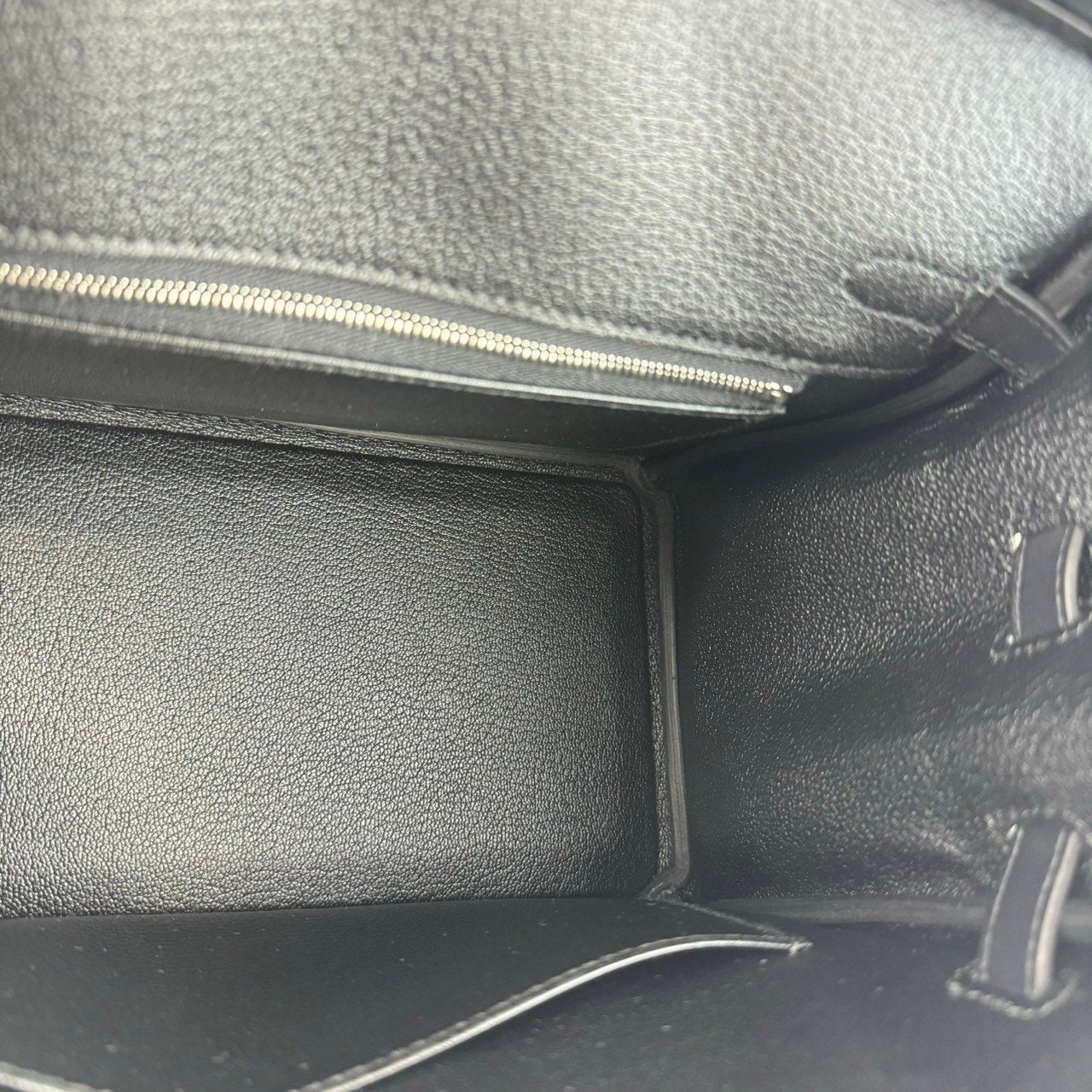 Birkin25 Rock バーキン25ロック Black ブラック PHW シルバー金具 W刻印 Veau Volupto ヴォーヴォリュプト