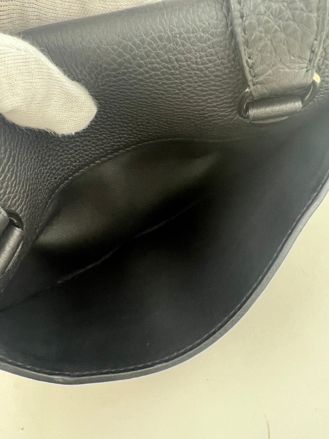 Sac a depeches サック ア デペッシュ Black ブラック PHW シルバー金具 B刻印 Togo トゴ ショルダーバッグ ボディバッグ ユニセックス