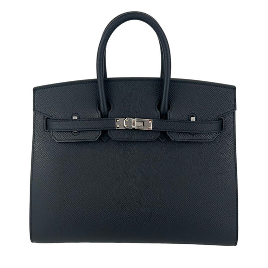 Birkin25 sellier バーキン25 セリエ Black ブラック PHW シルバー金具 Epsom エプソン Stamp-K K刻印