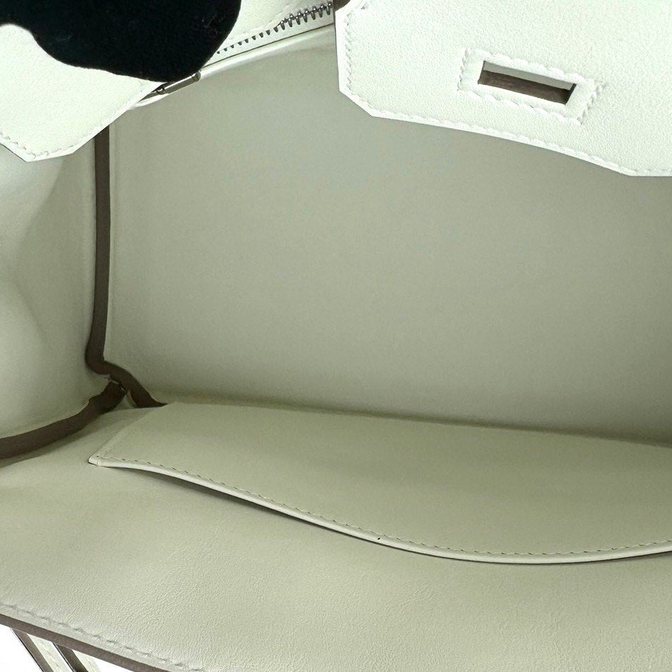 Birkin25 バーキン25 MUSHROOM マッシュルーム Swift スウィフト PHW シルバー金具 B刻
