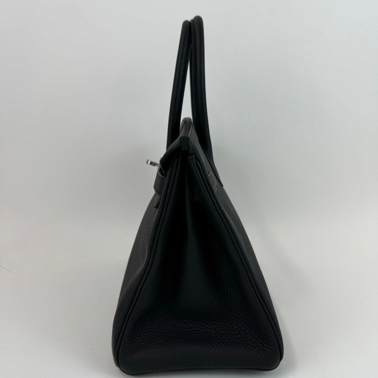 Birkin30 バーキン30 Noir ノワール Togo トゴ PHW シルバー金具 B刻