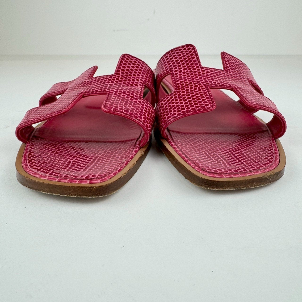 Oran 37 オラン37 Rose/Fuchsia ローズ/フクシア カーフスキン/リザード